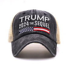 Trump 2024 the Sequel Embroidered Mesh Cap