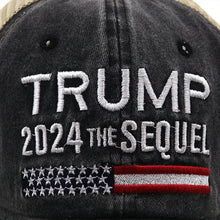 Trump 2024 the Sequel Embroidered Mesh Cap