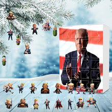 Donald Trump Advent Calendar - 2024 Christmas Trump Ornament 24 Days Christmas Countdown Calendar