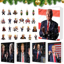 Donald Trump Advent Calendar - 2024 Christmas Trump Ornament 24 Days Christmas Countdown Calendar