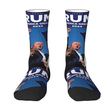 Donald Trump 2024 Assassination Attempt Socks Winter Stockings Funny Adults Men Socks Printed Sports Anti Bacterial Socks