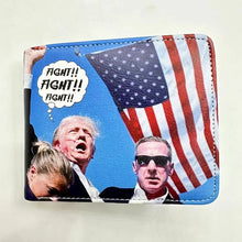 Trump 2024 Cartoon PU Wallet