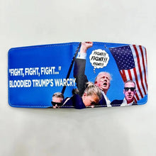 Trump 2024 Cartoon PU Wallet