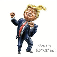 Cartoon Character TRUMP 2024 Car Stickers Waterproof